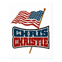 Chris Christie Proud American Postcards