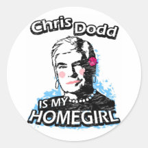 Chris Dodd is my homegirl Sticker