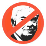 Chris Dodd Round Sticker