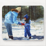 Chris & Sean in the snow mousepads
