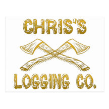 Chris's Logging Company Post Cards