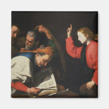 Christ among the Doctors, c.1630 Magnets