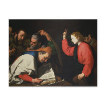 Christ among the Doctors, c.1630 Post Card