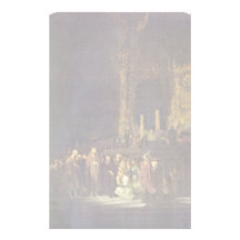 Christ And The Adulteress By Rembrandt Harmensz. Custom Stationery
