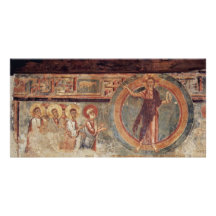 Christ And The Apostles By Meister Von Negrentino Photo Greeting Card