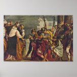 Christ And The Centurion Of Capernaum By Veronese Poster