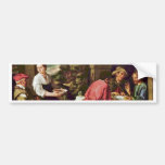 Christ And The Disciples Of Emmaus By Orrente Bumper Stickers