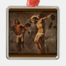 Christ and the Good Thief Ornament