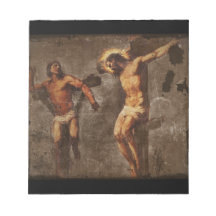 Christ and the Good Thief Scratch Pads