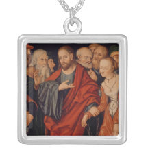 Christ and the Woman taken in Adultery Pendants