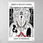 Christ Blessing Wedding Print