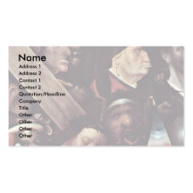Christ Carrying The Cross.  By Hieronymus Bosch Business Cards