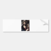 Christ Carrying the Cross circa 1580 Bumper Sticker