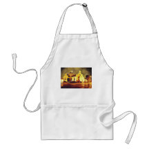 "Christ Church" Watercolor Artwork Apron