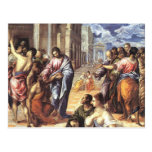 'Christ Healing the Blind' Post Cards