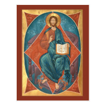 Christ in Glory Postcard