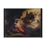 Christ in the Garden of Olives, 1827 Postcard
