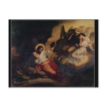 Christ in the Garden of Olives, 1827 Postcard