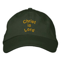 Christ is Lord Embroidered Cap Embroidered Baseball Caps