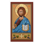 Christ Mini Prayer Card Business Cards