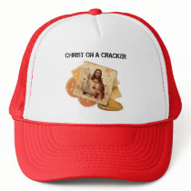 Christ on a cracker hat