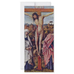 Christ On The Cross Between Mary And John By Eyck rack cards