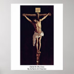 Christ On The Cross By Zurbaran De Francisco Posters