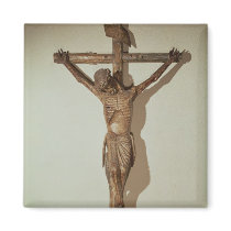 Christ on the Cross, called "Le Devot Christ" Refrigerator Magnets