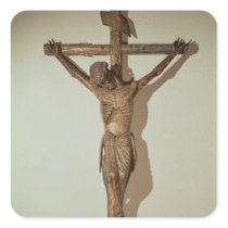 Christ on the Cross, called "Le Devot Christ" Stickers