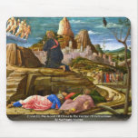 Christ On The Mount Of Olives  By Mantegna Andrea mousepads