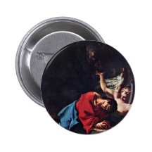 Christ On The Mount Of Olives By Troger Paul Button