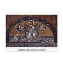 Christ Pantocrator And Emperor Leon Vi. (886-912) Post Cards