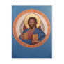 Christ Pantocrator Prayer Card Postcard