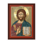Christ the Light-giver Prayer Card postcards