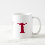 Christ the Redeemer silhouette RJ Coffee Mugs