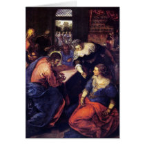 Christ with Mary and Martha by Tintoretto