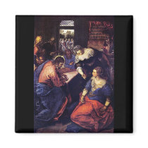 Christ with Mary and Martha by Tintoretto