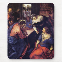 Christ with Mary and Martha by Tintoretto