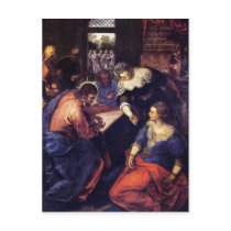 Christ with Mary and Martha by Tintoretto