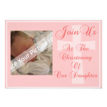 Christening/Baptism Daughter Invitation