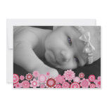 Christening Baptism Girls Photo Invitation Invite