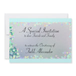 Christening Baptism, Invitation, Save the Date