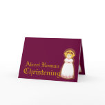 Christening-Customise cards