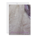 Christening invitation card