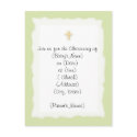 Christening Invitation postcards
