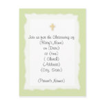 Christening Invitation postcards