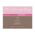 CHRISTENING INVITE :: simply groovy 1 postcards