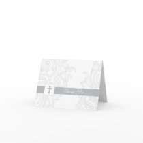 Christening or First Communion Thank You Card