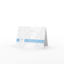Christening or First Communion Thank You Card