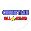 Christian All Star stickers